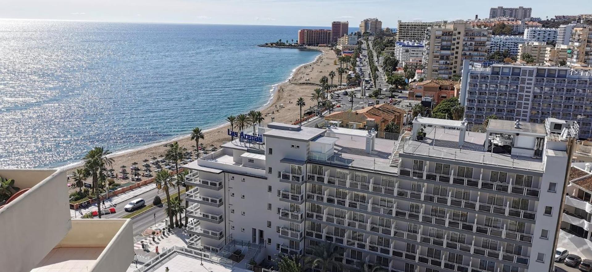 Benalmadena Front Line Sea View 1 Bedroom Large Apartment Exterior photo