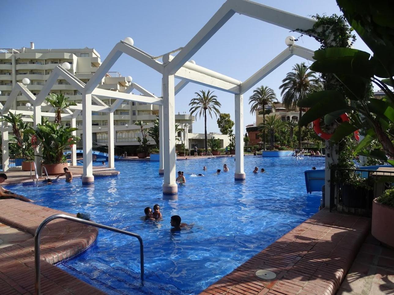 Benalmadena Front Line Sea View 1 Bedroom Large Apartment Exterior photo